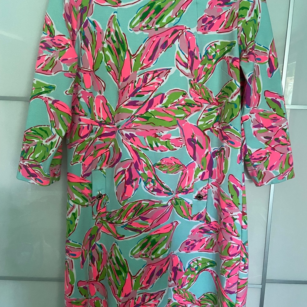 Lilly Pulitzer Charlene Striped Shift Dress Size